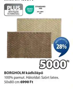 JYSK BORGHOLM kádkilépő ajánlat