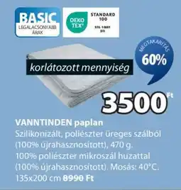 JYSK VANNTINDEN paplan ajánlat