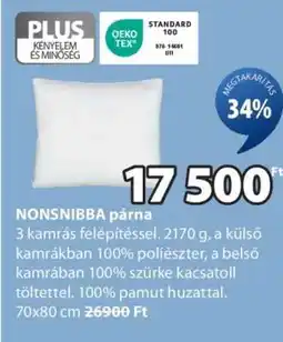 JYSK NONSNIBBA párna ajánlat