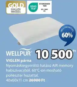 JYSK WELLPUR VIGLEN párna ajánlat