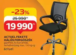 Auchan ACTUEL FEKETE HÁLÓS FORGÓSZÉK ajánlat