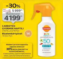 Auchan CARROTEN GYERMEK NAPTEJ ajánlat