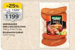 Auchan WIESBAUER GRILLKOLBÁSZ MIX ajánlat
