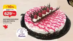 Auchan AUCHAN KEDVENC MÁLNATORTA ajánlat