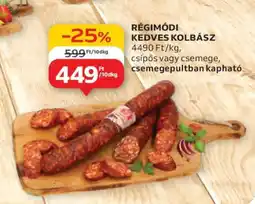 Auchan Régimódi Kedves Kolbász ajánlat