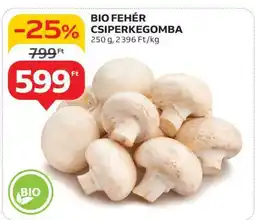 Auchan BIO FEHÉR CSIPERKEGOMBA ajánlat