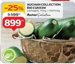 Auchan AUCHAN COLLECTION BIO CUKKINI ajánlat