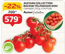 Auchan AUCHAN COLLECTION BIO KOKTÉLPARADICSOM ajánlat