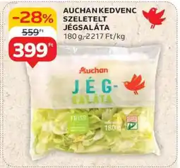 Auchan AUCHAN KEDVENC SZELETELT JÉGSALÁTA ajánlat
