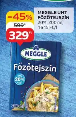 Auchan MEGGLE UHT Főzőtejszín ajánlat