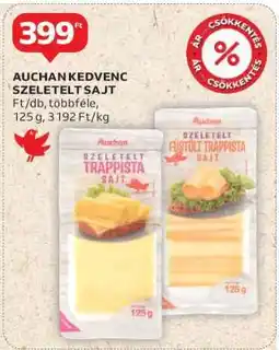 Auchan Auchan Kedvenc Szeletelt Sajt ajánlat
