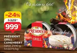Auchan PRESIDENT Grill camembert ajánlat