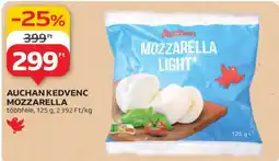Auchan AUCHAN KEDVENC MOZZARELLA ajánlat