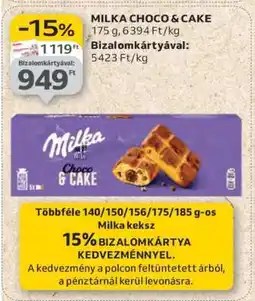 Auchan MILKA CHOCO & CAKE ajánlat