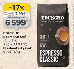 Auchan Eduscho szemes kávé ajánlat