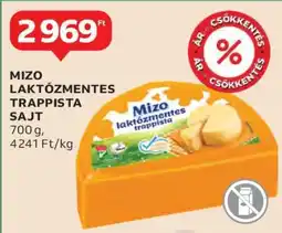 Auchan Mizo Laktózmentes Trappista Sajt ajánlat