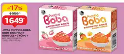 Auchan J Way Popping Boba Bursting Fruit Bubbles ajánlat