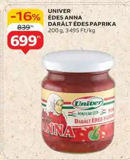 Auchan UNIVER Édes Anna Darált Édes Paprika ajánlat