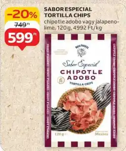 Auchan Sabor Especial Tortilla Chips ajánlat