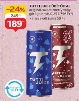 Auchan TUTTI JUICE ÜDÍTŐITAL ajánlat