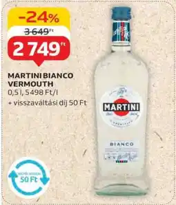 Auchan MARTINI BIANCO VERMOUTH ajánlat