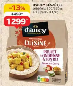 Auchan D'aucy Készétel ajánlat