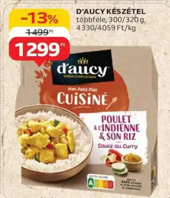 Auchan D'aucy Készétel ajánlat