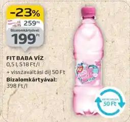 Auchan FIT BABA VÍZ ajánlat