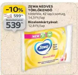 Auchan ZEWA NEDVES TÖRLŐKENDŐ ajánlat