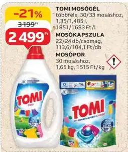 Auchan TOMI Mosógél ajánlat