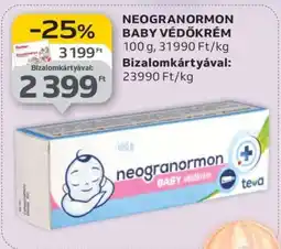 Auchan Neogranormon baby védőkrém ajánlat