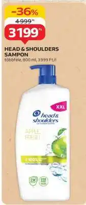 Auchan HEAD & SHOULDERS Sampon ajánlat