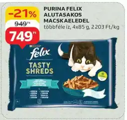 Auchan PURINA FELIX ALUTASAKOS MACSKAELEDEL ajánlat