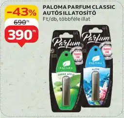 Auchan PALOMA PARFUM CLASSIC AUTÓS ILLATOSÍTÓ ajánlat