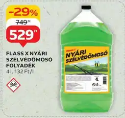 Auchan FLASS X Nyári Szélvédőmosó Folyadék ajánlat