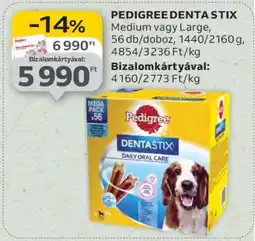 Auchan PEDIGREE Denta Stix ajánlat