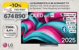 Auchan LG OLED65C51LA 4K AI SMART TV ajánlat