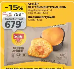 Auchan SCHÄR GLUTÉNMENTES MUFFIN ajánlat
