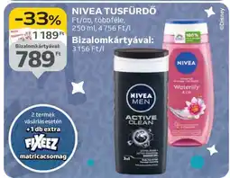 Auchan NIVEA tusfürdő ajánlat