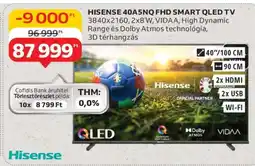 Auchan HISENSE 40A5NQ FHD SMART QLED TV ajánlat