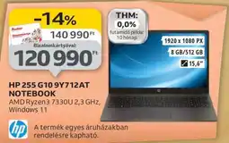 Auchan HP 255 G10 9Y712AT NOTEBOOK ajánlat