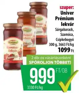 Coop Univer Prémium lekvár ajánlat