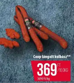 Coop Coop lángolt kolbász ajánlat