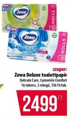 Coop Zewa Deluxe toalettpapír ajánlat