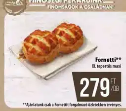 Coop Fornetti XL tepertős maxi ajánlat