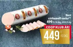 Coop HERZ CSIRKEMELL SONKA ajánlat