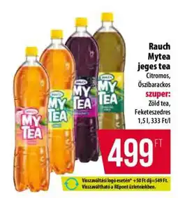 Coop Rauch Mytea jeges tea ajánlat