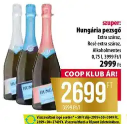 Coop Hungaria pezsgő ajánlat