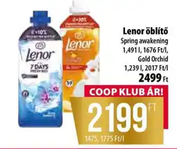 Coop LENOR Öblítő ajánlat