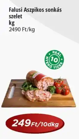 Real Falusi Aszpikos sonkás szelet ajánlat